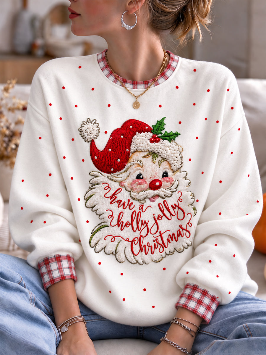 Women's Christmas Print Sweatshirt
