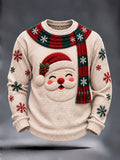 Men's Christmas Printed Casual sweater