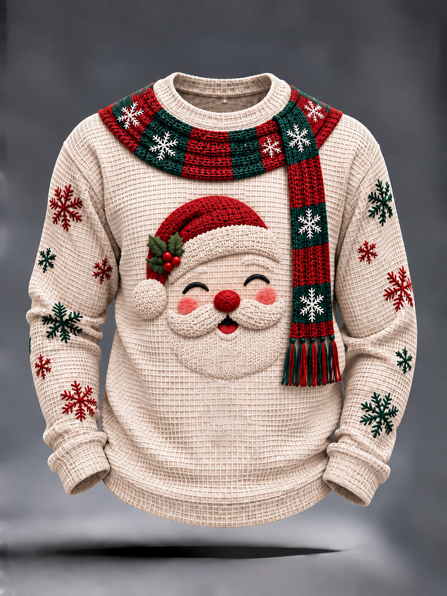 Men's Christmas Printed Casual sweater