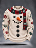 Men's Christmas Printed Casual sweater