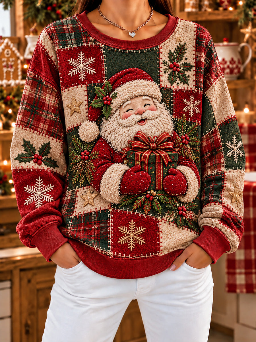 Women's Christmas Print Sweatshirt