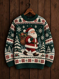 Women's Christmas Printed Sweater
