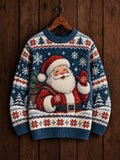 Women's Christmas Printed Sweater