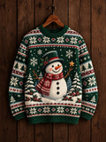 Women's Christmas Printed Sweater